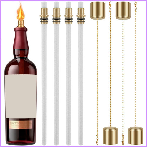 12pcs wine bottle torch - wine, kit