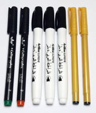 7 X CHISLLED NIB CALLIGRAPHY