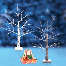 Led birch twig - twig, white
