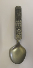 TINN NORWEGIAN PEWTER SPOON 6"