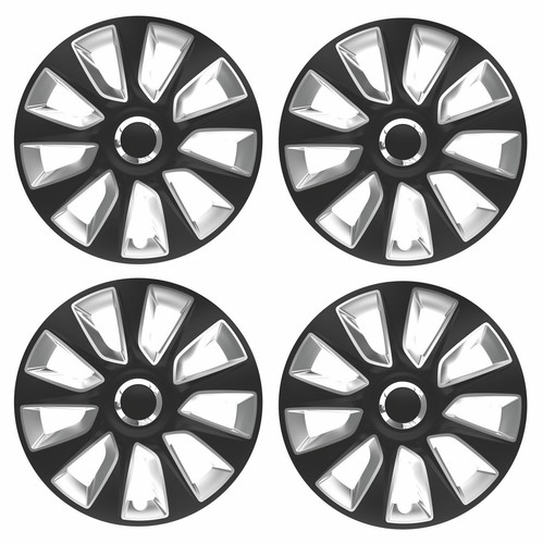 Black silver stripe - 15",