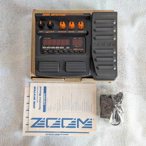 Zoom bfx 708 bfx708 bass - zoom,