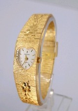 [New] IMADO Women's Floral Design Heart Shaped QUARTZ Wristwatch