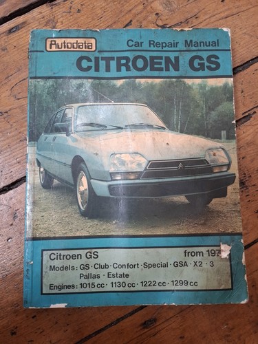Autodata citroen gsa - autodata, &