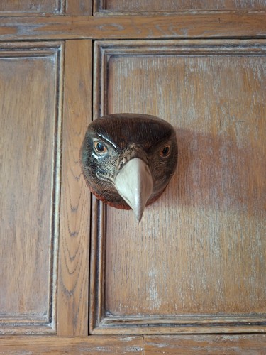 Quail wall hanging vase - quail, vase/plant