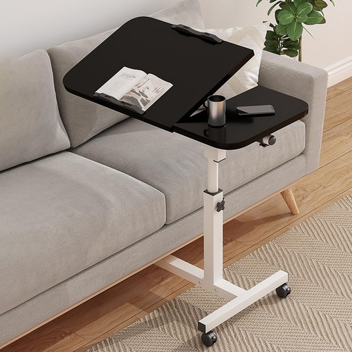 Adjustable overbed desk with - adjustable,