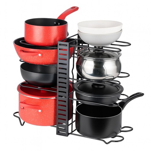Pots and pans organiser stand - pots,