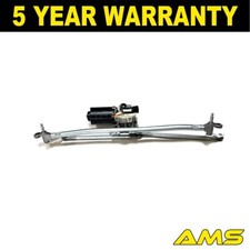 Fits Fiat Doblo Front Windscreen Wiper Motor + Linkage Front Left Right AMS
