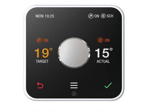 Hive thermostat heating hot - heating,