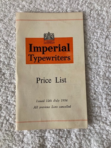 Vintage imperial typewriters - imperial,