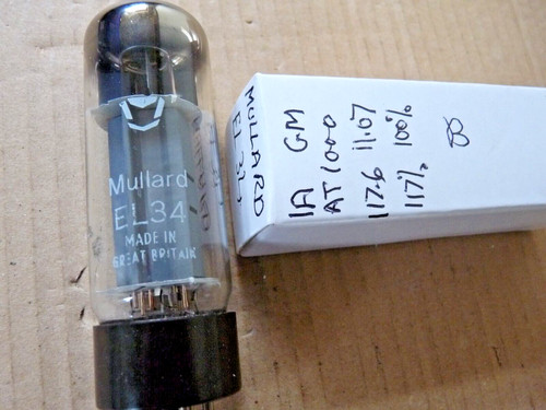 Mullard el34 nos valve - ,