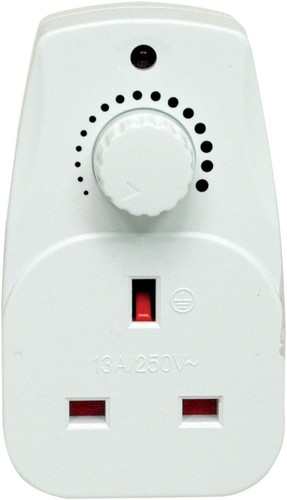 Variable speed plug - plug, in