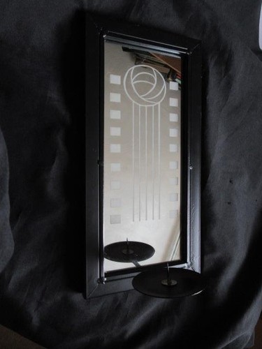 Rennie mackintosh rose mirror - rose,