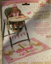 1st BIRTHDAY Party Pink and