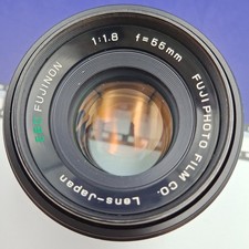 EBC Fujinon Lens 1:1.8 F = 55mm M42 Screw Mount. *SERVICED* Clear Optics refB.N