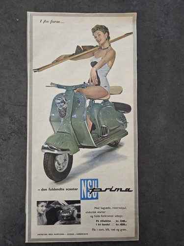 Nsu prima scooter danish - prima,