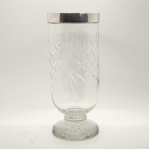Antique cut glass - glass, with