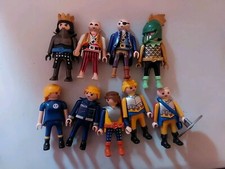Playmobil Figures Bundle Knights Police Pirates