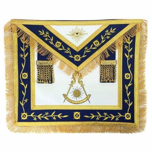 Past master blue lodge apron - past,