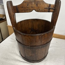 Vintage Wooden Slat French