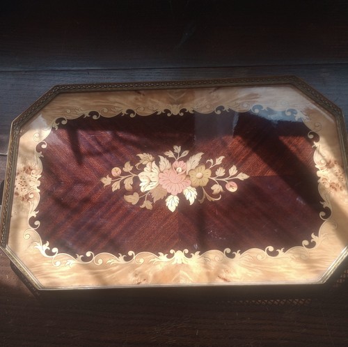 Vintage italian marquetry - vintage,