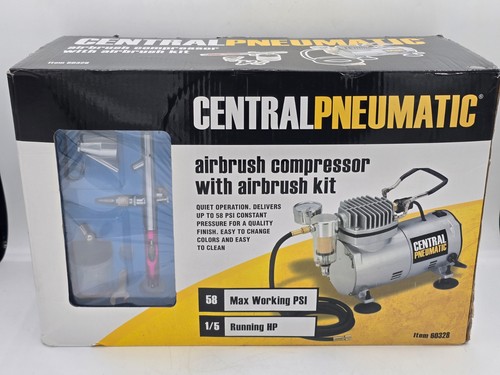 Central pneumatic airbrush - pneumatic,