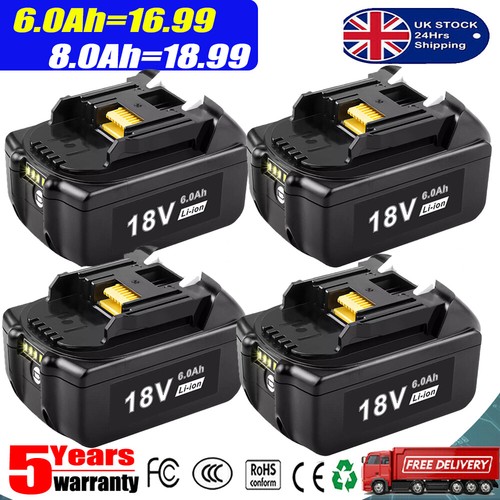 For makita 18v 0ah 8 - uk, 6.0ah