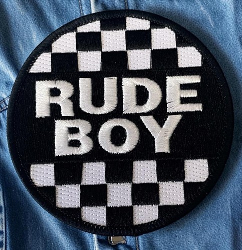 Ska reggae skinhead patch - ska,