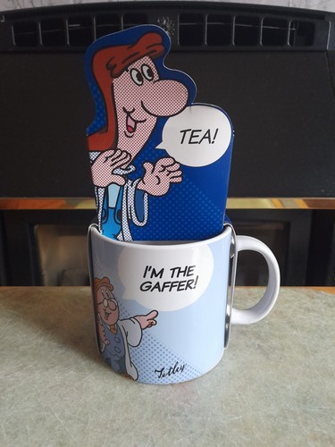 Retro tetley tea large mug - tetley,