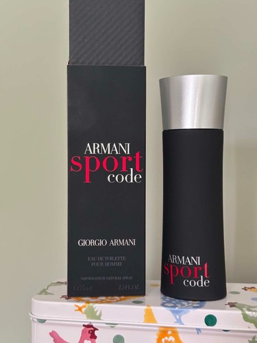 Armani code sport - 75ml, new