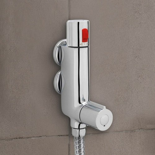 Mini thermostatic shower mixer - thermostatic,