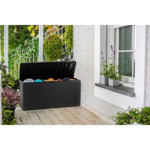 277l graphite garden storage - graphite,
