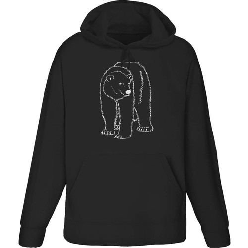 Polar bear adult hoodie - 'polar, /