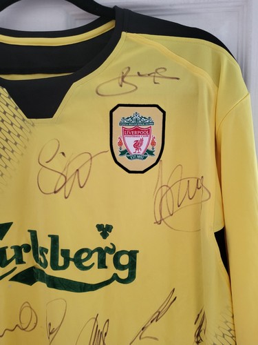 Signed liverpool shirt - liverpool,