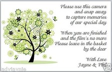 10 Wedding Disposable Camera