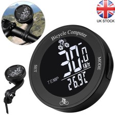 Multifunctional Wireless Bike Computer Speedometer Odometer LCD Screens Bicycle