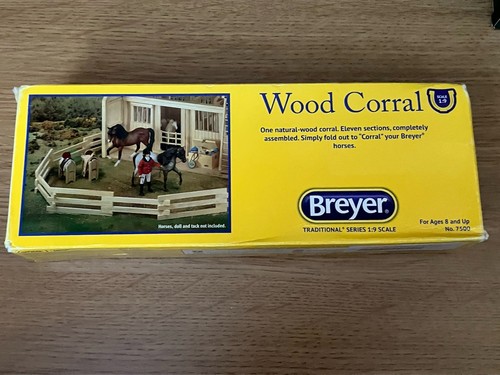 Breyer wooden corral - breyer,