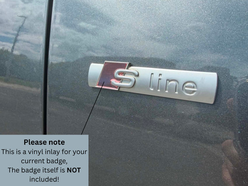 Premium audi sline badge - premium,