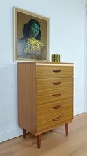 Mid Century Tallboy Chest of