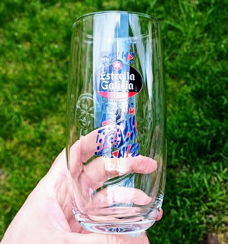 Estrella galicia pint glass - estrella,