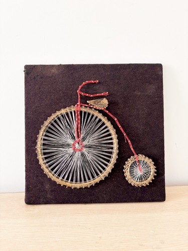 Penny farthing bicycle string - penny,