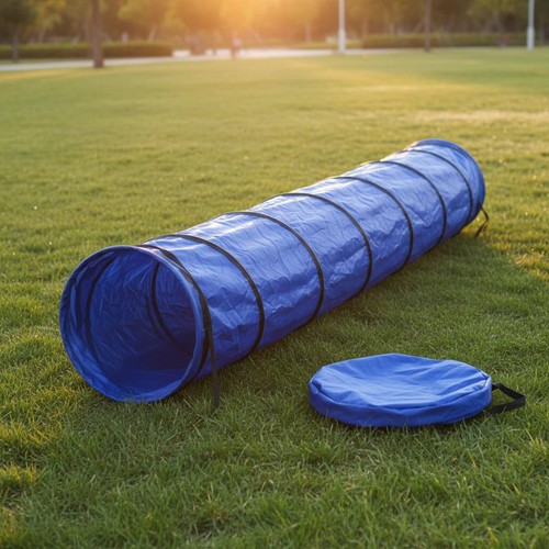 Dog agility tunnel portable - dog,