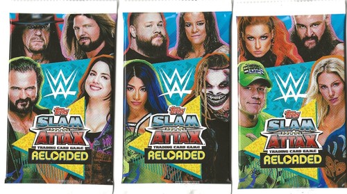 Slam attax reloaded cards - attax,