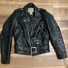 schott perfecto 34 613 onestar steerhide leather motorcycle jacket 641 618