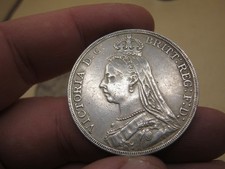 COIN - Antique 1891 Queen