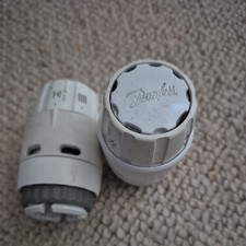 2 x Danfoss TRV Sensor Head