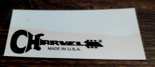 Charvel uses headstock logo - charvel,