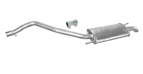 Silencer end pot exhaust for - exhaust,