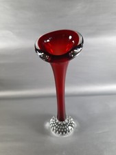 Vintage Swedish Art Glass Vase