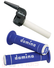 DOMININO FAST ACTION TRIALS THROTTLE AND BLUE GRIPS SCORPA BETA TRS SHERCO